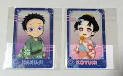 鬼滅の刃　WEBSHOPくじ　花火大会　狛治と恋雪　D賞　アクリルクリアカード