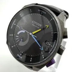 レア 美品 シチズン エコドライブ Riiiver リィイバー 腕時計 稼働 
