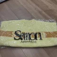 Seman ApartMent ニット イエロー Mサイズ