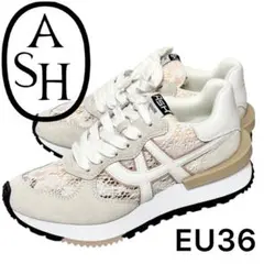 定価45000程 ASH アッシュ EU36 スニーカー ホワイトのサムネイル