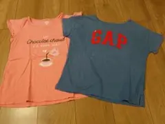 ギャップ　ユニクロ　女の子Ｔシャツ２枚売り　120センチ