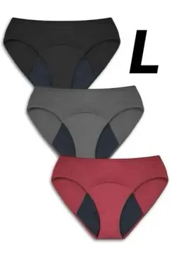 ☘️吸水ショーツ　サニタリーショーツ ３枚セット　生理用ショーツ 下着　漏れない