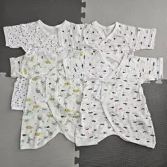 トップバリュ コンビ肌着 半袖 60-70 4枚セット