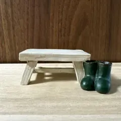 コポー　Copeauミニチュア ベンチと長靴のサムネイル