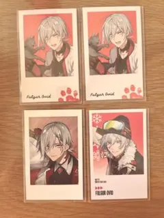 にじさんじEN　ファルガー・オービド チェキ風カード4枚セット