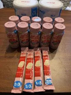【新品/匿名配送】明治ステップらくらくミルク 粉 液体 キューブ　セット売り