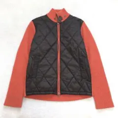 フィールドドリーム 長袖ジャケット メンズアウター 異素材 ニット キルティング