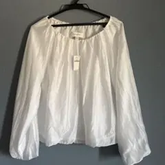 【新品未使用タグ付き】バナナ リパブリック　ブラウス　サイズL