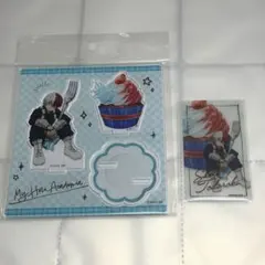 ヒロアカ オープンスクール アクスタ クリアカード カップケーキ 轟焦凍