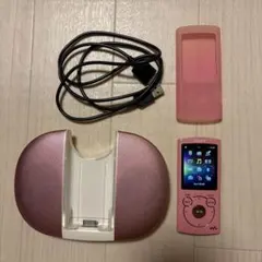 SONY Walkman 本体 スピーカーセット ピンク NW-S14 - メルカリ