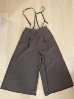 ブラウン サロペット オーバーオール　GU