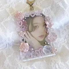 〈訳あり品〉トレカケース トレカキーホルダー レジン デコ