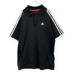 アディダス 半袖ポロシャツ Climacool スポーツ ゴルフ XS相当 黒