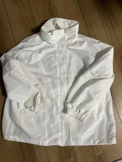 GU UVカットオフホワイトマウンテンパーカー XL