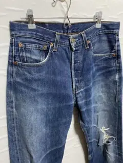 【米国最終型】 w32 00s USA Levi’s 501xx グランジのサムネイル