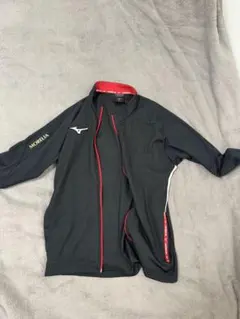 Mizuno Morelia ジャージ Lサイズ ブラック/レッド
