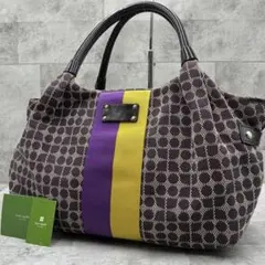 極美品 ケイトスペード ノエル トートバッグ ハンドバッグ 大容量 総柄 マザー