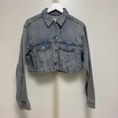 ラインストーンデニムジャケット