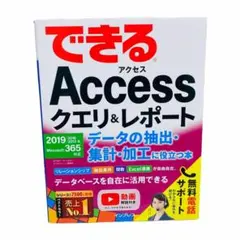 美品　できるAccess クエリ&レポート 2019