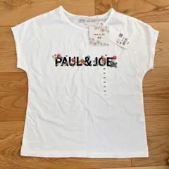 新品タグ付 PAUL & JOEユニクロ 半袖Tシャツ 130 ネコ柄