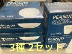 【非売品　未使用】PEANUTS スヌーピー 食器 2セット