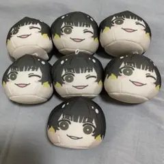 ブルーロック　蜂楽廻　おまんじゅうにぎにぎマスコット　7個