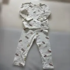 クマ柄ベア柄ベビーパジャマ90cmくまさん