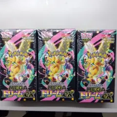 新品未開封　シュリンク付き　ポケモンカード　MEGAドリームex 3BOX