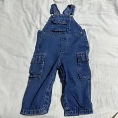 gap 18-24m デニムオーバーオール　vintage 古着　サロペット