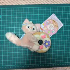 (新品タグ付き)リーナベル ドーナツ ぬいぐるみバッチ フィルド・ウィズ・ジョイ