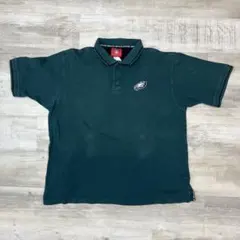 g*n様 古着 00年代 NFL イーグルス ポロシャツ メンズXXL グリーンのサムネイル