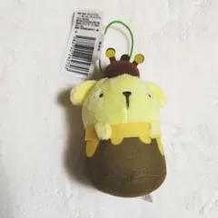 ポムポムプリン ハチミツポット マスコット ぬいぐるみ