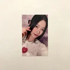 LE SSERAFIM カズハ unforgiven タワレコ ラキドロ トレカ