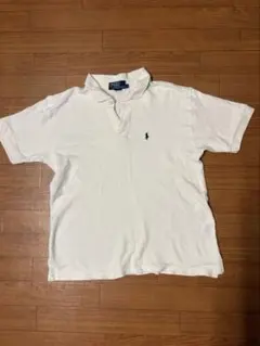 【Polo by Ralph Lauren】 ポロシャツ 半袖　ホワイト