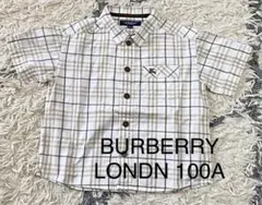 BURBERRYLONDON 半袖シャツ　100Aサイズ　バーバリー