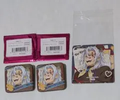 『鬼滅の刃』宇髄天元　バレンタイン＆ホワイトデー　缶バッチ・コースター３個セット