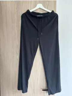 GU ジーユー　リブプルオンパンツ Lサイズ