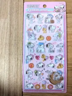 正規品PEANUTS BONBONDROPボンボンドロップシールスヌーピーシール