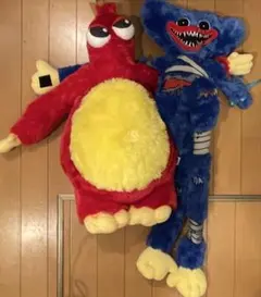ポピープレイタイム BIGぬいぐるみ ハギーワギー チャム 2つセット
