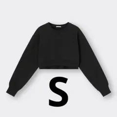 GU クロップドスウェットプルオーバー　Sサイズのサムネイル