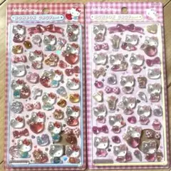 *新品*ボンボンドロップシール　キティ2種