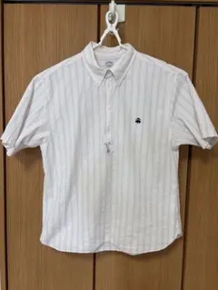 【美品】Brooks Brothers 半袖ポロシャツ ストライプ XLのサムネイル