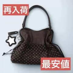 ラスト2点　Badblue ドット柄 スエード ショルダーバッグ　トートバッグ 2026年最新】BadBlueの人気アイテム - メルカリ