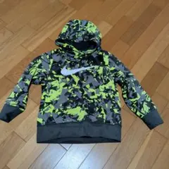 NIKE キッズ パーカー カモフラ柄 THERMA-FIT　　xs