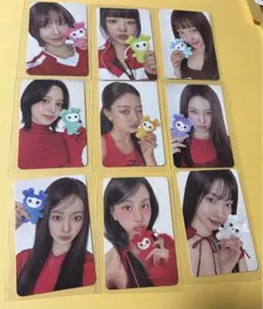 TWICE 韓国シーグリ2026 Red Whispers トレカ　9枚