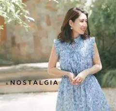 &. NOSTALGIA 【高田真紀子さんコラボ】コットンフラワーワンピースのサムネイル