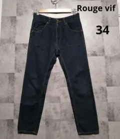 Rouge vif スキニーデニムパンツ インディゴ 34のサムネイル