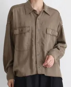 スコットクラブ　ラシュッド　CLOVE　ヴィンテージライクテンセルシャツ　新品