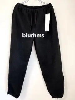 【blurhms】シルク混 フリース トラックパンツ 日本製 定価¥39600