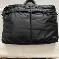 美品　ポーター タンカー ブリーフケース ビジネスバッグ ブラック